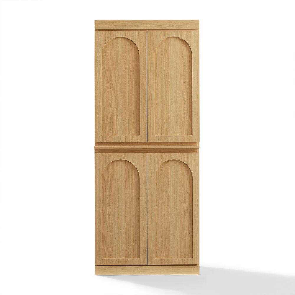 Alt View 1. Crosley Furniture - Marco Kitchen Pantry Storage Cabinet - Ash.