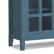 Alt View 7. Simpli Home - Acadian Medium Storage Cabinet - Distressed Coastal Blue.