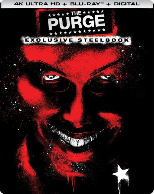 The Purge [Includes Digital Copy] [SteelBook] [4K Ultra HD Blu-ray/Blu-ray] [Only @ Best Buy] [2013] - Front_Standard