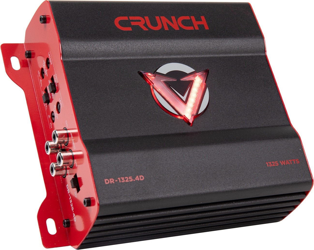 Crunch - V-DRIVE PRO 1325W 4-Channel Car Audio Amplifier - Black - Front_Zoom