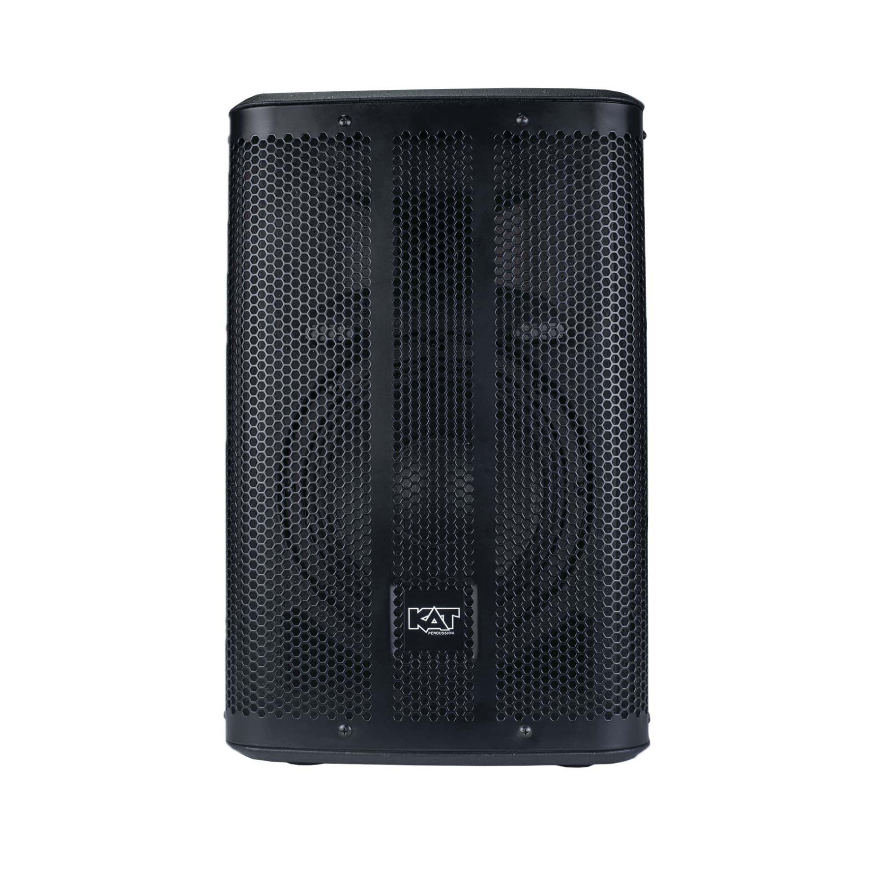 KAT Percussion - 8" E-Drum Amp Monitor System with Bluetooth, 600W Powered Speaker with DSP EQ Presets, 3-Channel Audio Input and XLR