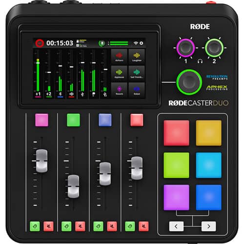 RODE RODECaster Duo Integrated Audio Production Studio | Dual USB ...