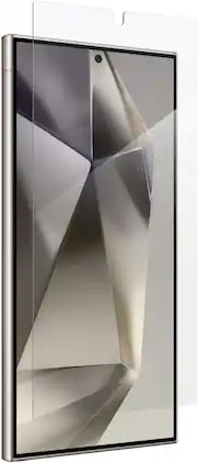 ZAGG - InvisibleShield Samsung Galaxy S24 Ultra Fusion Screen Protector: Scratch-Resistant, Self-Adhesive Glass - Clear