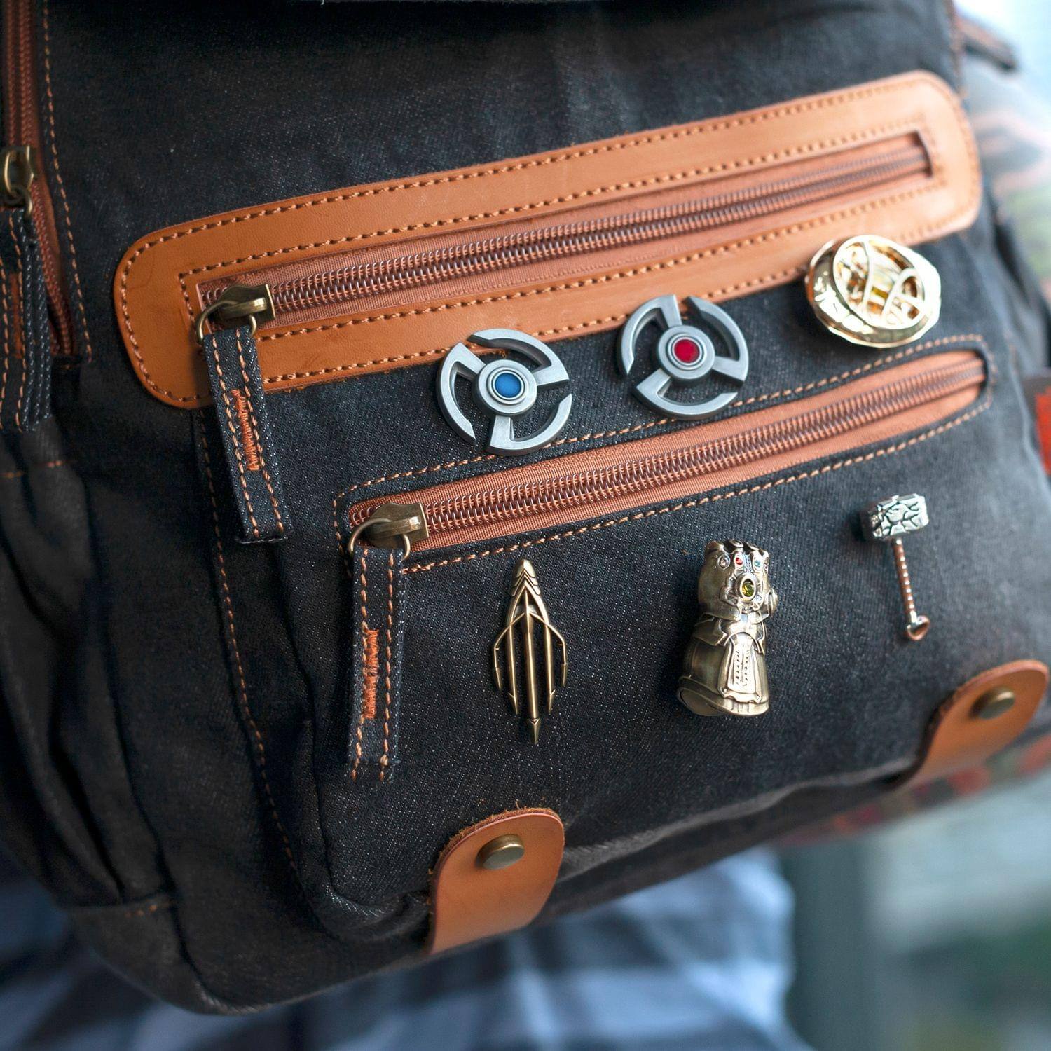 Alt View 10. SalesOne LLC - Aquaman Trident Enamel Pin | Licensed DC Comics Merch - Yellow.