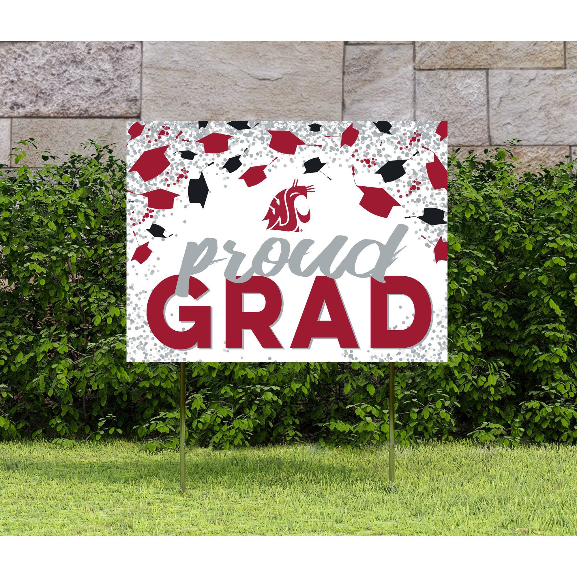 Jardine Washington State Cougars Yard Sign - Thumbnail 3