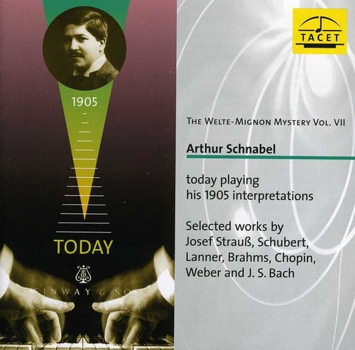 Artur Schnabel - Welte-Mignon Mystery 8: Arthur Schnabel Today   - COMPACT DISCS [CD] price history on PriceWatchPro