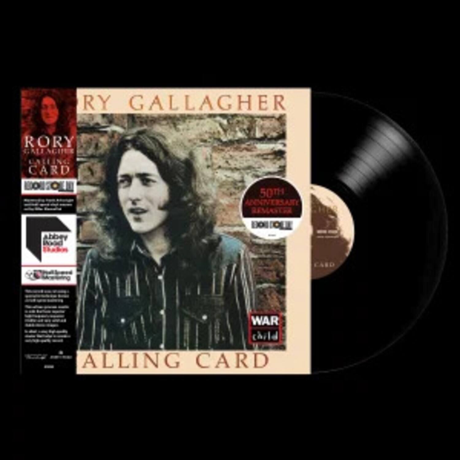 RY GALLAGHER  
RORY GALLAGHER  
CALLING CARD  
100th  
Abbey Road  
50th Anniversary Remaster  
Boedoe EOE  
Card War Child  
ALLING CARD