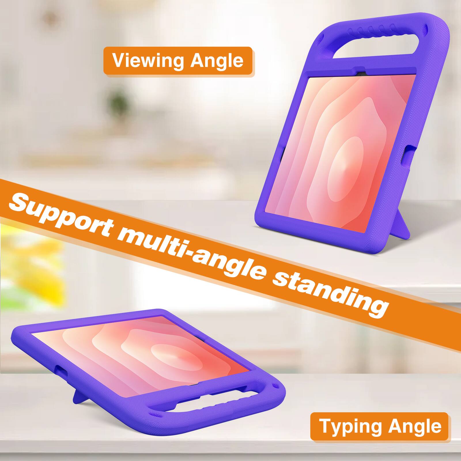 Viewing Angle Support multi-angle standing Typing Angle