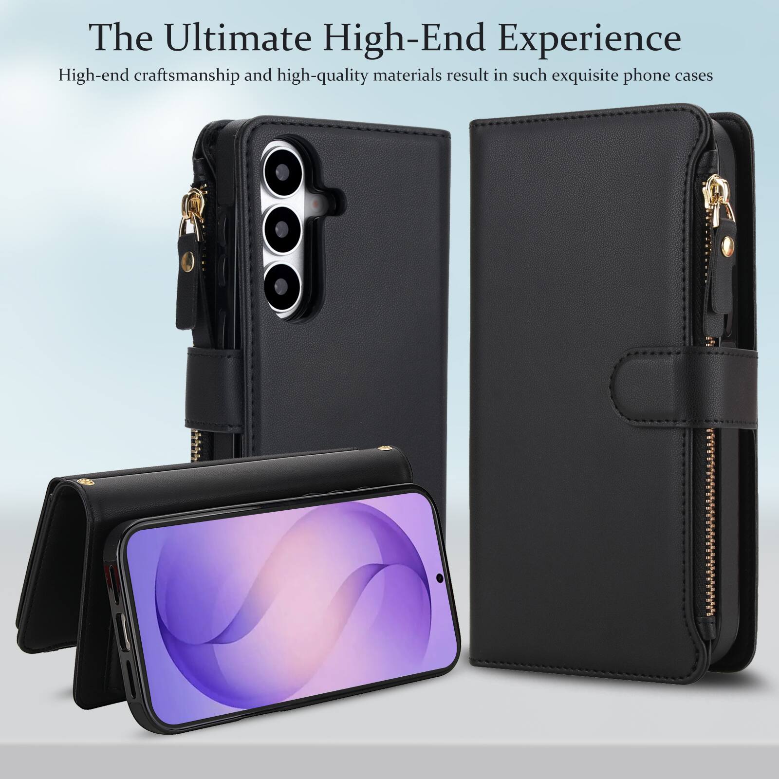 The Ultimate High-End Experience  
High-end craftsmanship and high-quality materials result in such exquisite phone cases