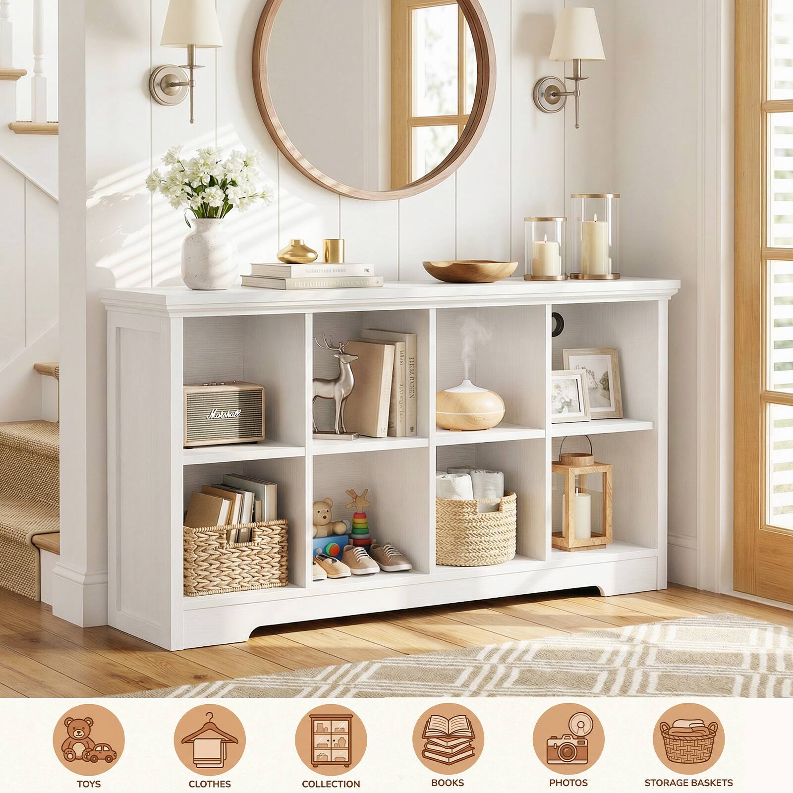 - TOYS
- CLOTHES
- COLLECTION
- BOOKS
- PHOTOS
- STORAGE BASKETS