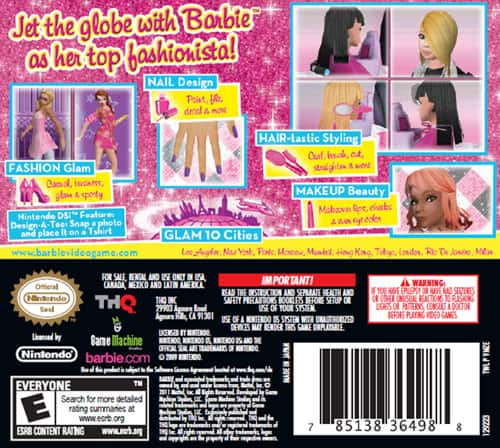 Barbie jet set clearance and style