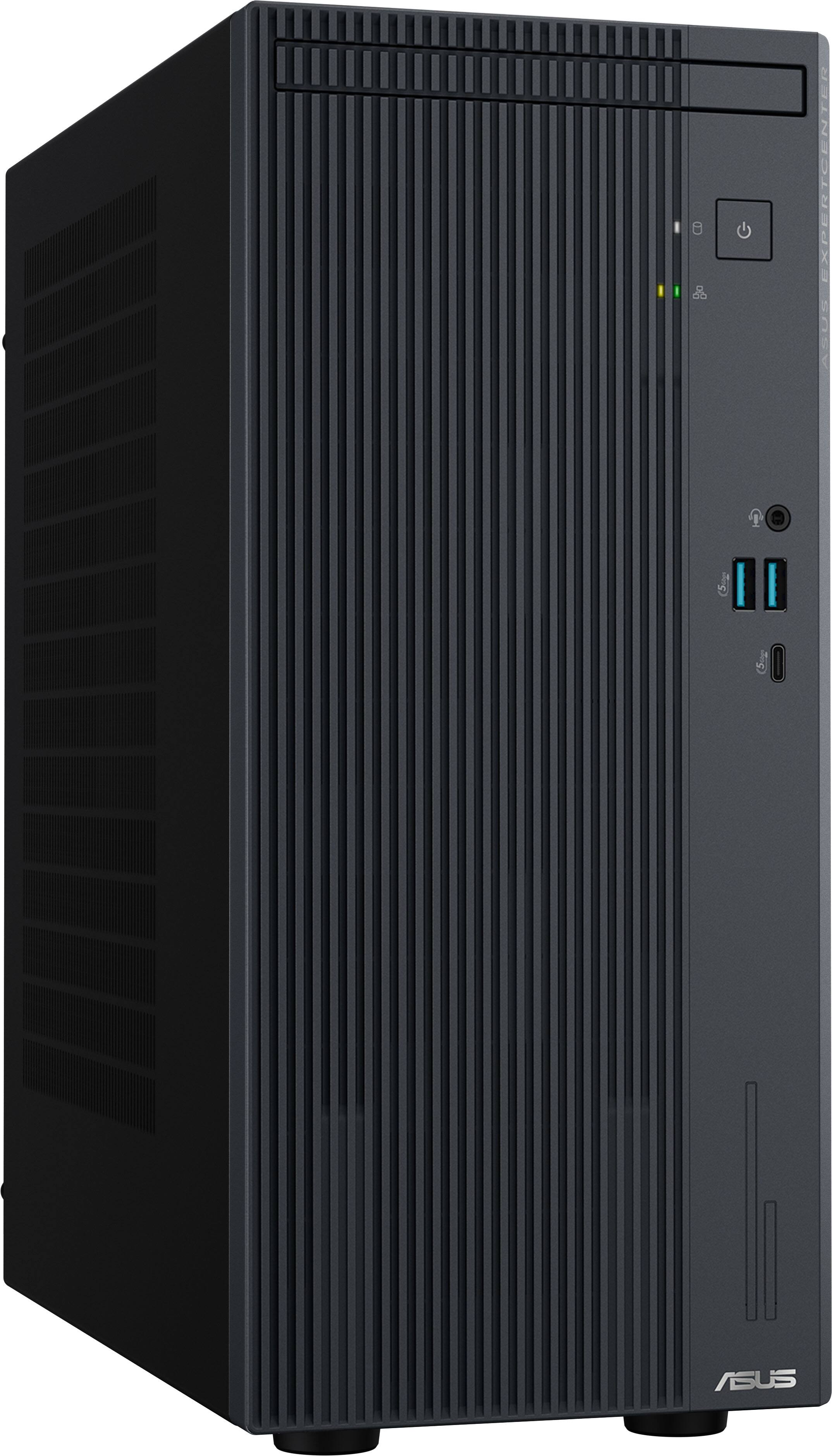 Alt View 3. ASUS - PM700 Desktop - Copilot+ PC - AMD Ryzen AI 5 330 - 16GB Memory - 1TB SSD - Dark Grey.