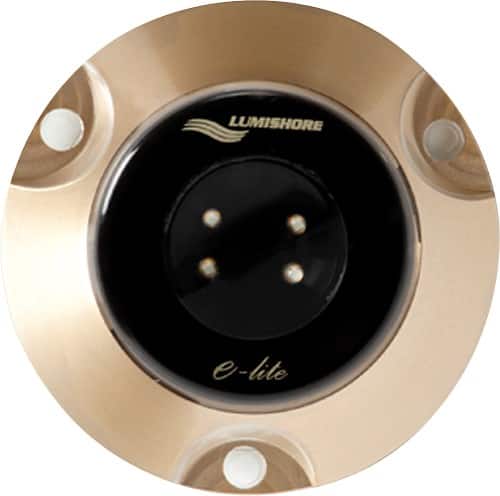 Front Standard. Lumishore - SM20 Surface-Mount Underwater Light.