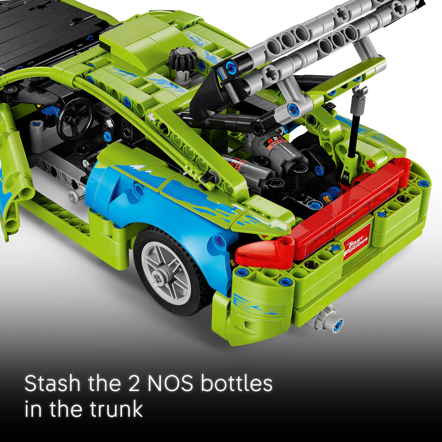 Stash the 2 NOS bottles in the trunk