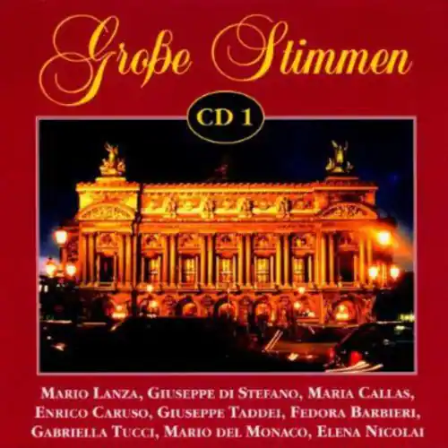 G. Verdi - Great Voices 1   - COMPACT DISCS [CD]