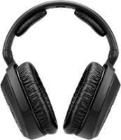Sennheiser - Over-the-Ear Accessory Headphones for RS-175 Headphone Systems - Black - Front_Zoom