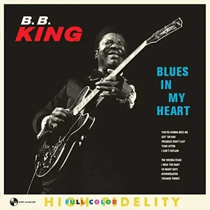 Front. Blues in My Heart [LP].