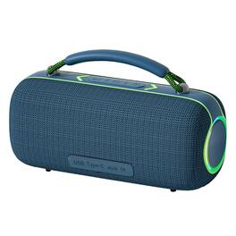 Dazzed Corner - Bluetooth Speaker, Portable Wireless Speaker with RGB Lights - Blue