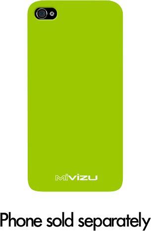 Front Standard. Mivizu - Endulge Skin Case for Apple® iPhone® 4 - Green.