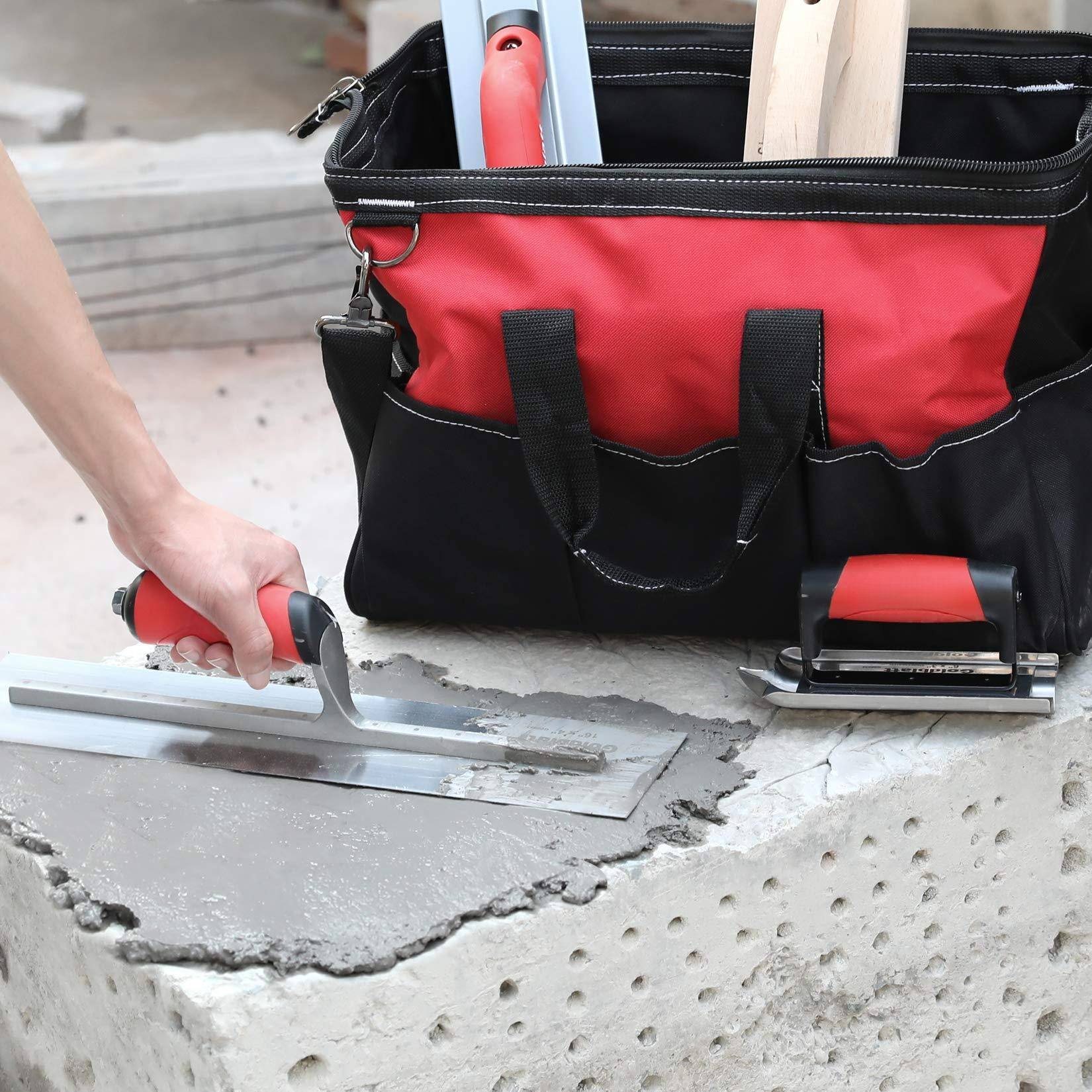 Alt View 7. Skar Audio - Masonry Hand Tool Set Includes Finishing Trowel Gauging Groover Edger Extruded Alloy Float Wood And Wire... - Default.