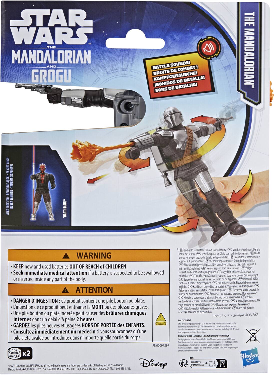 STAR WARS THE MANDALORIAN AND GROGU BATTLE SOUNDS! DE COMBAT BRUITS KAMPFCERAUSCHEI DE BATALLA! ISONIDOS BATALHA! SONS DE THE MANDALORIAN DISPONIBLE AUSSI TAMBM RETROUVE TAMBIN BUSCA MAUL" DARTH

Subject availability. separement erhaltich Verfgbarkeit WARNING separado disponibilidad Vendidos separadamente Sujeitos dirsponibilidade singolarmente Secondo disponiblit KEEP used atronderijk verkrjgbaur verkrigbaar. new and batteries OUT OF REACH CHILDREN. tillginglighet Sariges adsolgt Seek immediate medical attention swallowed separat Forbehold tigjengelighet Myydn mkseen Saatavuus battery suspected wahdella isu ryupied Elapno eorta inserted inside part the body. Sprzedawane oddsieinie zalezesci dostepnasc Mindenk any bulunmasina kaphato fuggvenyeben. Piyasada bagldr produva samostatn zawiot dostupnosti. ATTENTION predava samostatte destupnost separat disponibilitate   .