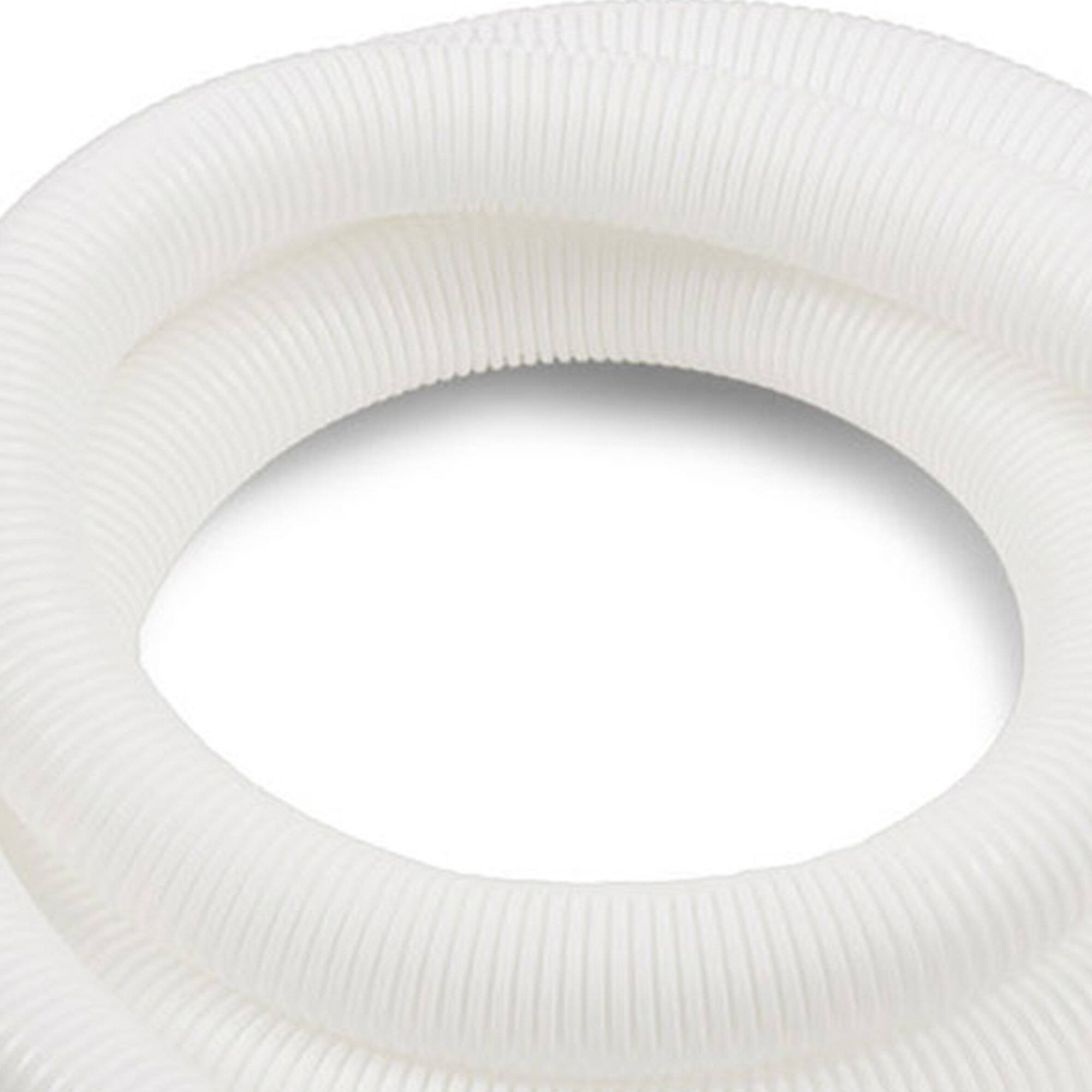 Alt View 2. Intex - Intex 26070RP 1.5 Inch x 15 Foot Replacement Pool Pump Hose Accessory with Nuts - White.