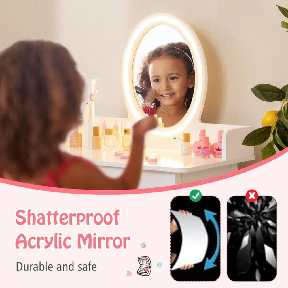 Shatterproof Acrylic Mirror  
Durable and safe