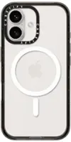 CASETiFY - Impact Case with MagSafe for Apple iPhone 16 - Clear/Black - Front_Zoom