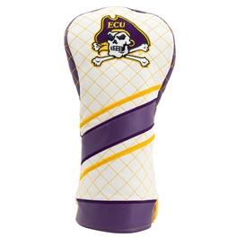 Team Golf - ECU Pirates Striped Quilted Driver Headcover - Multicolor