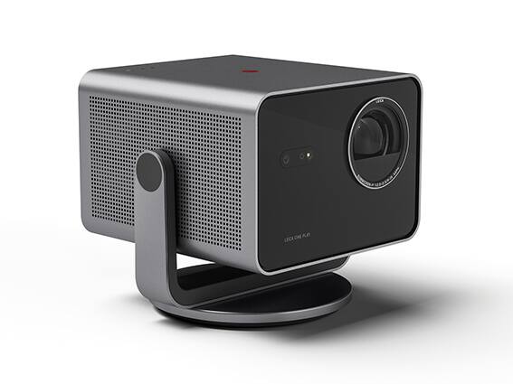 Angle. Leica - Leica Cine Play 1 Smart Portable Projector - Triple RGB Laser 4k Ultra High Definition Projector with WiFi and Bluetooth.