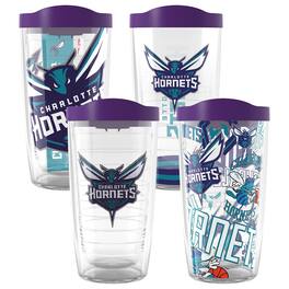 Tervis - Charlotte Hornets Four-Pack 16oz. Classic Tumbler Set - Multicolor