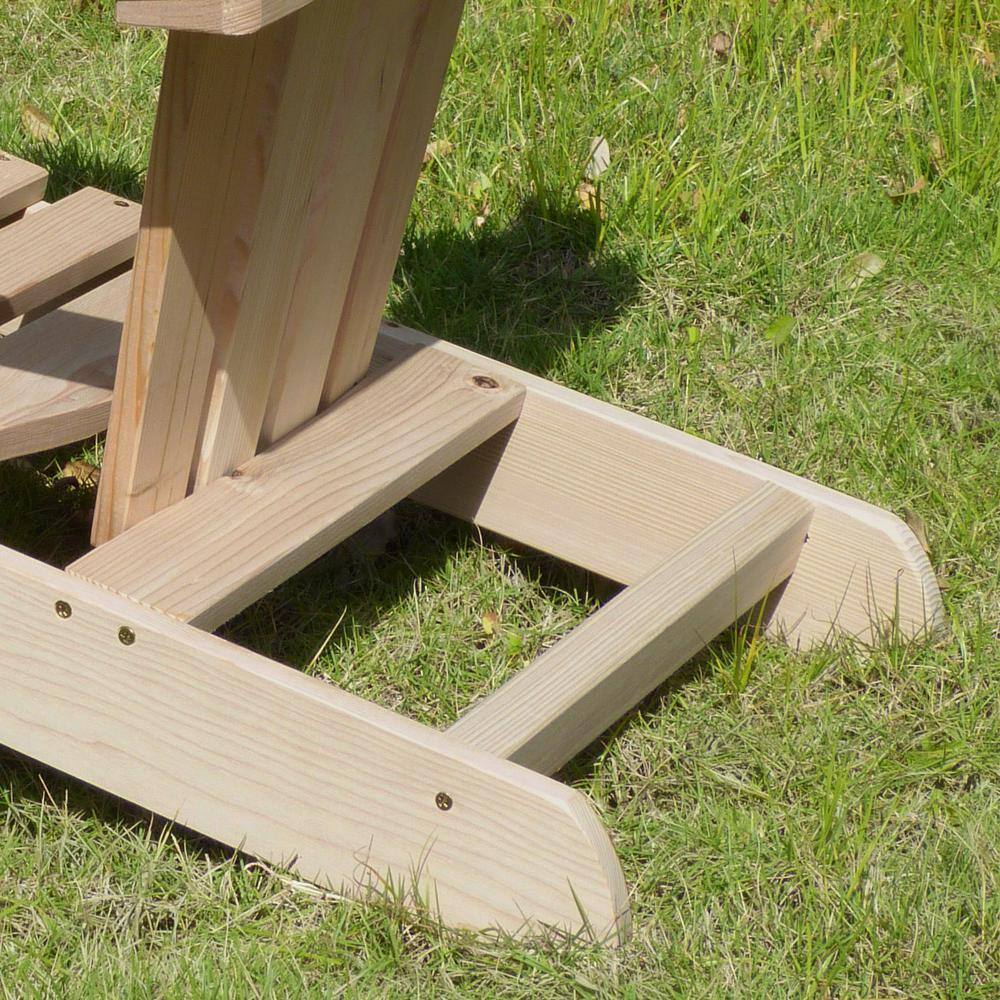 Alt View 2. Turtleplay - Kids Adirondack Chair Kit - Beige.