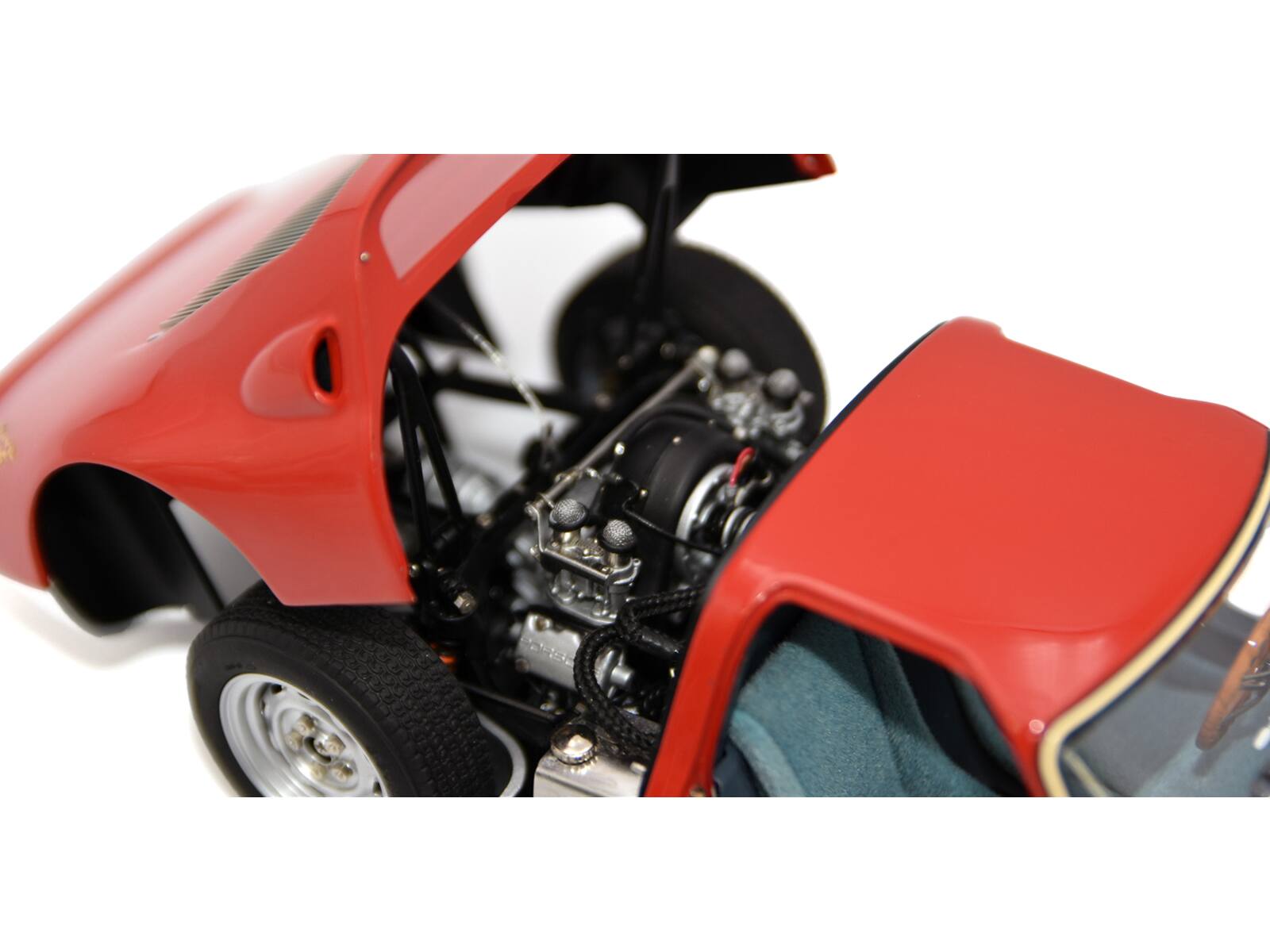 Alt View 1. CMC - Porsche 904 Carrera GTS #42 Red "Pebble Beach Auction 2017" Limited Edition to 1000 pieces 1/18 Model Car by CMC.