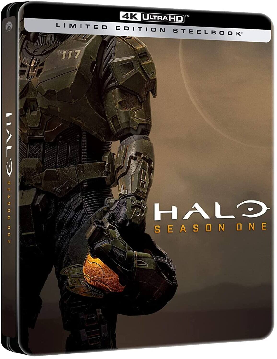 Front. Halo: Season One (Steelbook)   - 4K Blu-Ray.
