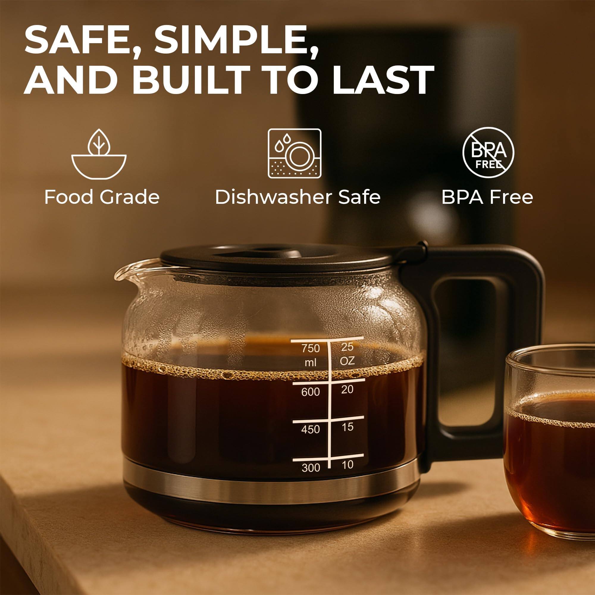 SAFE, SIMPLE, AND BUILT TO LAST

Food Grade  
Dishwasher Safe  
BPA Free  

750 ml 25 OZ  
600 20  
450 15  
300 10