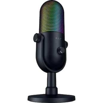 Razer Seiren V3 Chroma Condenser USB Microphone Black - Best Buy Razer Seiren V3 Chroma Condenser USB Microphone Black - Best Buy