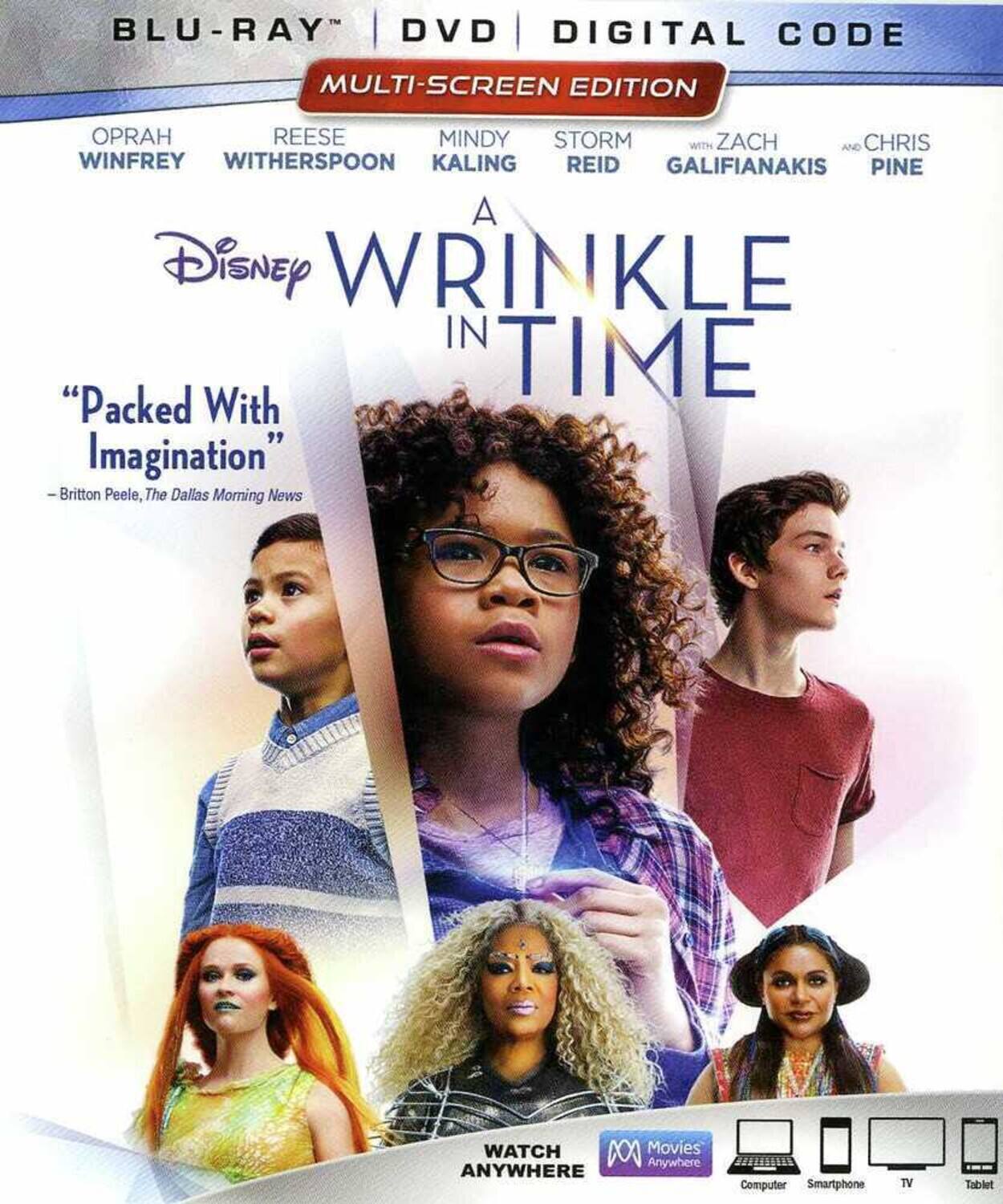 Front. A Wrinkle in Time   - BLU-RAY.