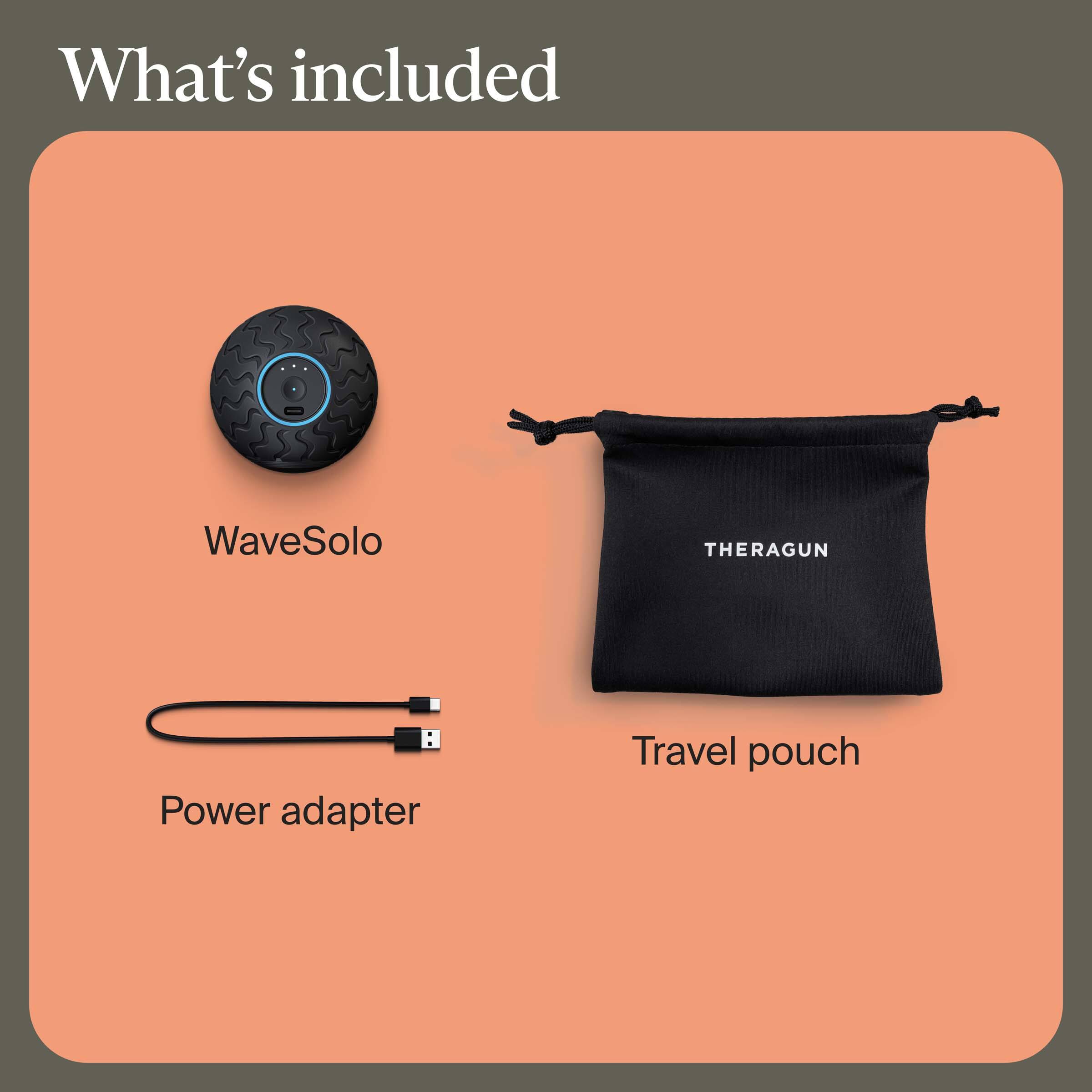 Alt View 18. Therabody - Therabody - WaveSolo - Vibrating Ball Roller For Pinpointed Muscle Relief - Black - Black.