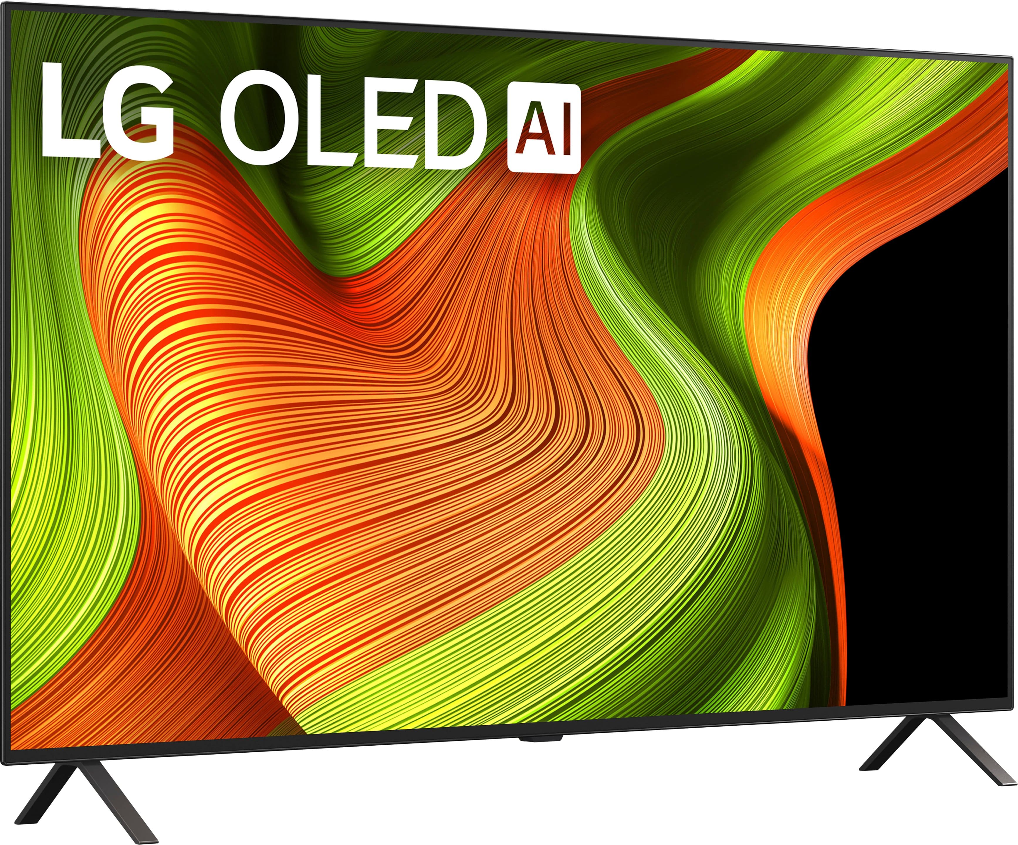 Angle. LG - 55" Class B5 Series OLED AI 4K UHD Smart webOS TV (2025).