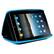 Front Standard. Kroo - Carrying Case for 9" iPad, Tablet PC - Blue.