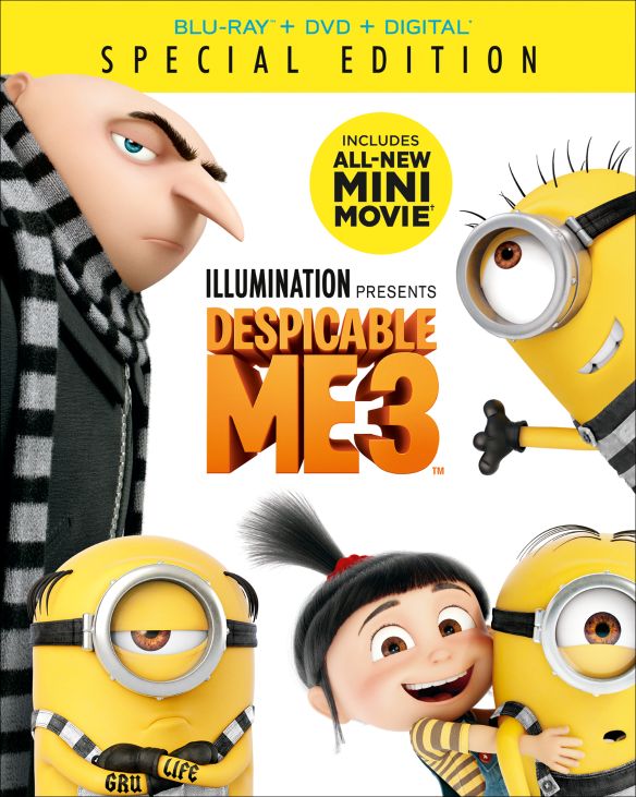 Despicable Me 3 [Blu-ray/DVD] [2017]