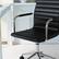 Alt View 16. Martha Stewart - Taytum Faux Leather Office Chair - Black Faux Leather/Polished Nickel.