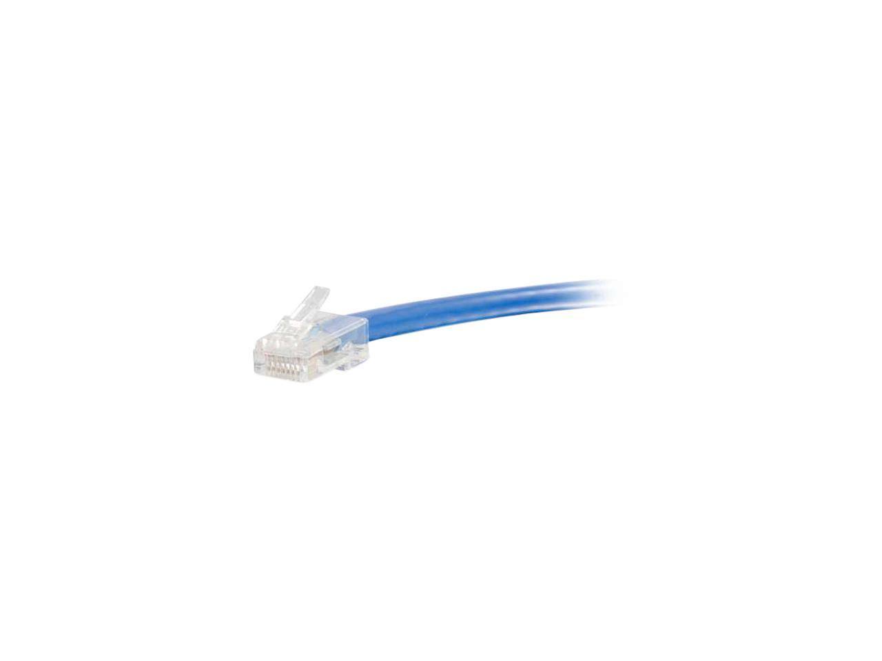 Alt View 1. Cables to Go - C2G 04092 Cat6 Cable - Non-Booted Unshielded Ethernet Network Patch Cable, Blue (8 Feet, 2.43 Meters).