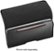 Alt View 1. Platinum™ - Leather Hip Case for Most Cell Phones Up to 5" - Black.