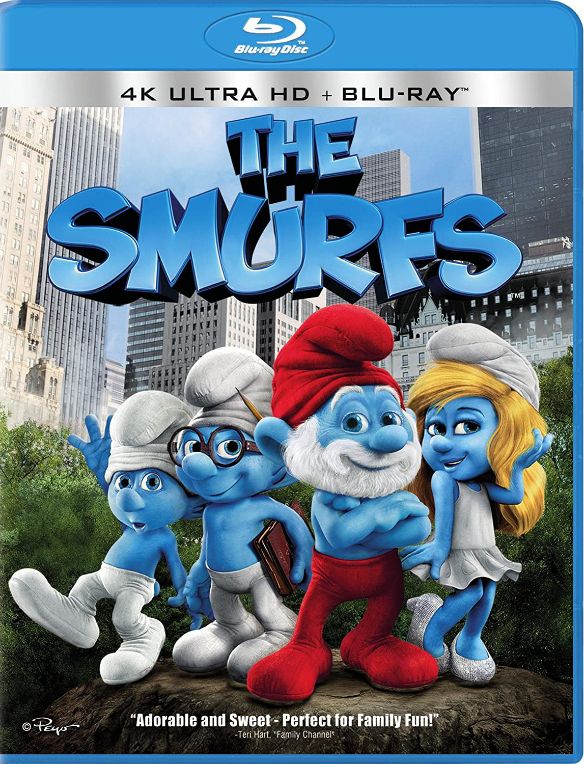 The Smurfs [4K Ultra HD Blu-ray] [Includes Digital Copy] [2011]