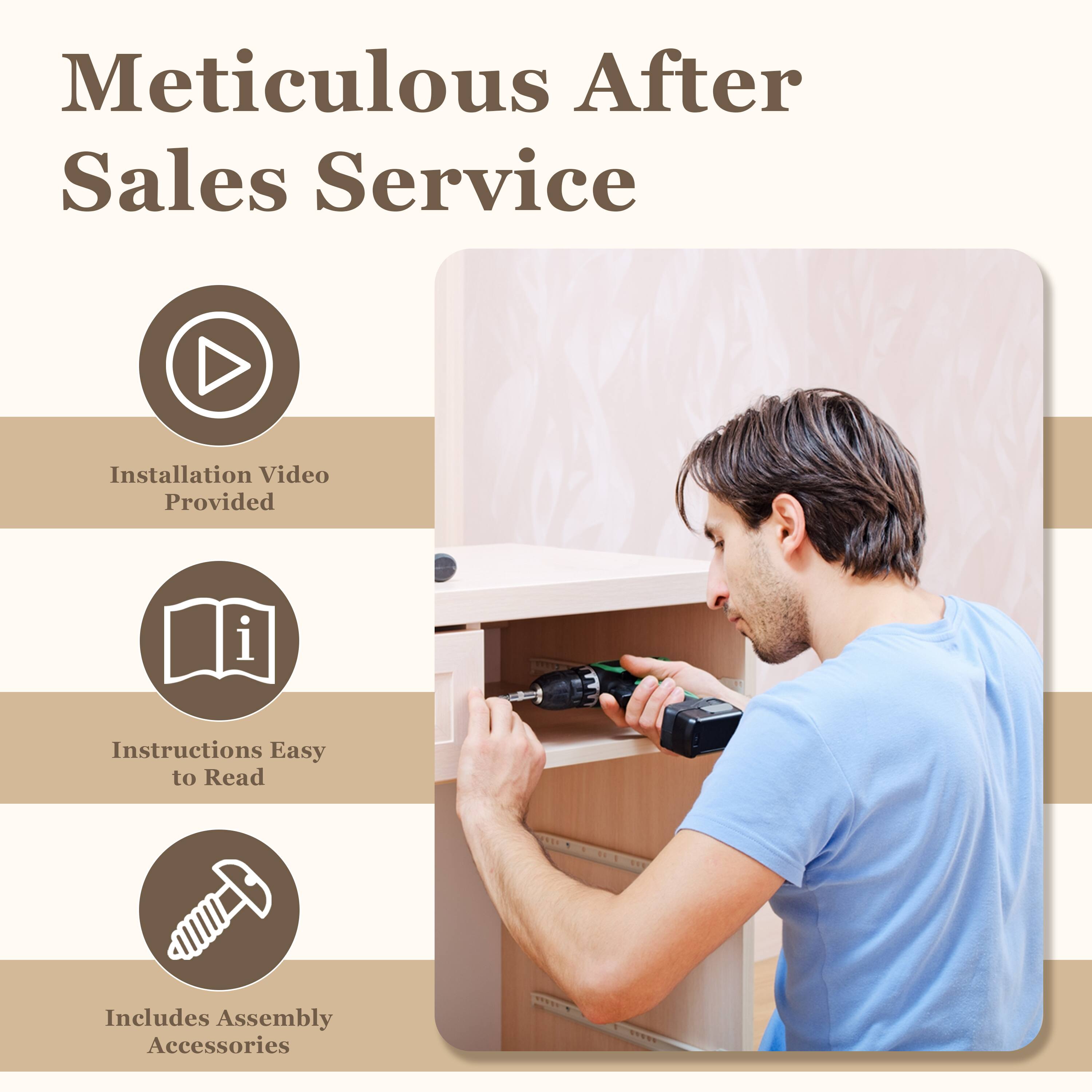 Alt View 8. MSOOB - Modern Media Console Tv Stand For 65/70/75 Inch Tv, Tv Cabinet With Storage Drawers - White.