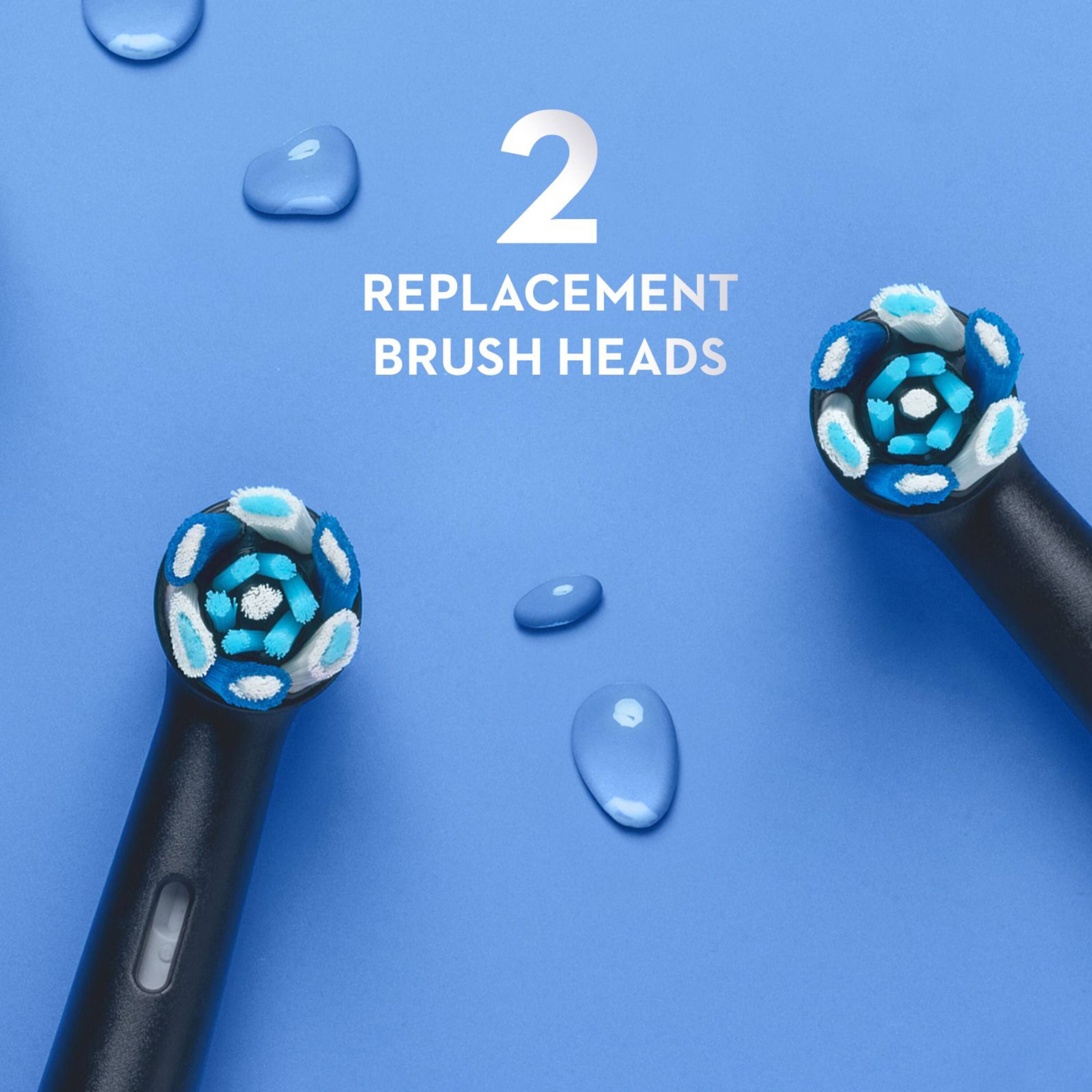 2 REPLACEMENT BRUSH HEADS