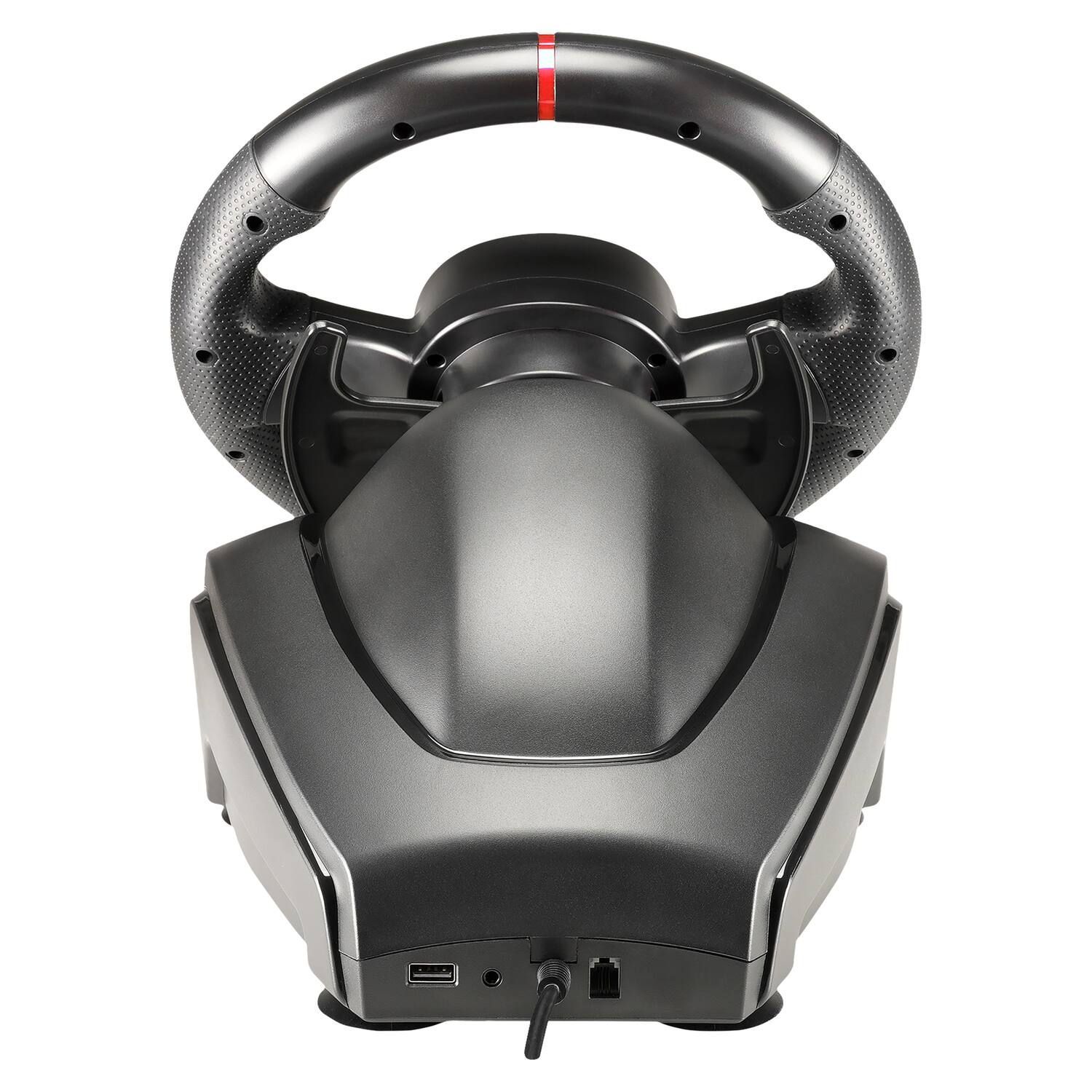 Alt View 2. Subsonic - SV 650 Racing Wheel with Pedal Set, Paddles for PS3, PS4, Xbox One, Xbox Series XS, Nintendo Switch, PC - Black.