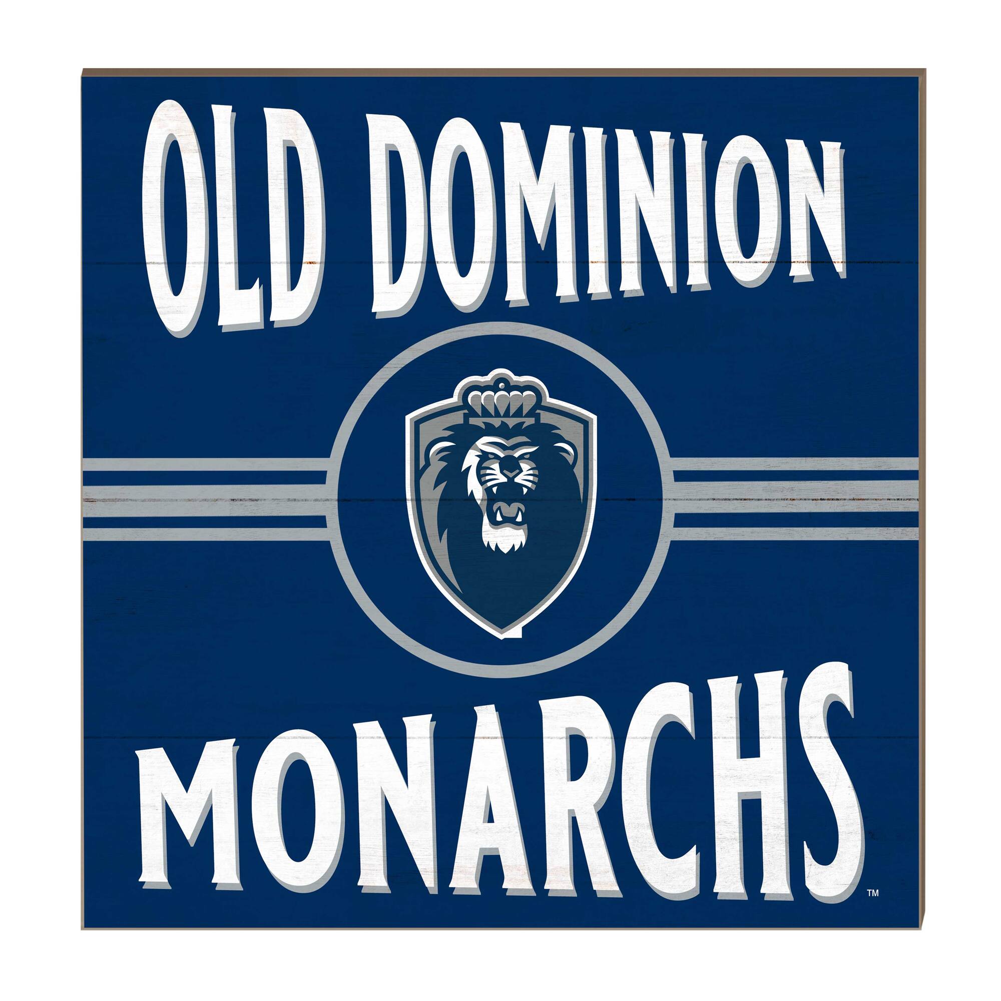 Old Dominion Monarchs 10'' x 10'' Retro Team Sign