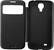 Alt View 3. Platinum™ - Leather Flip Case for Samsung Galaxy S 4 Cell Phones - Black.